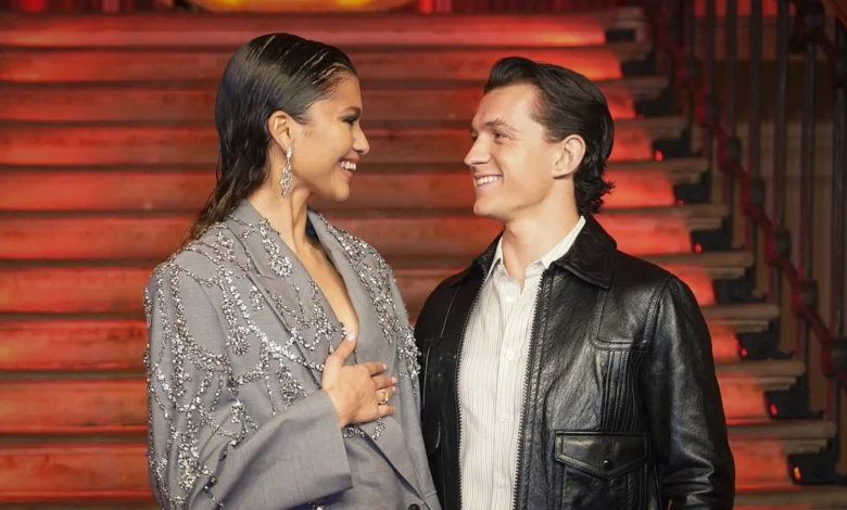 Zendaya and Tom Holland